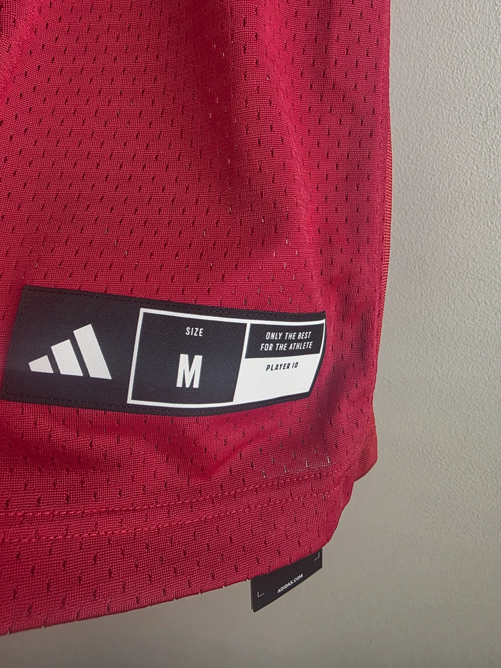 NWT Adidas Press Coverage 3.0 Football Jersey Medium Red White Mesh